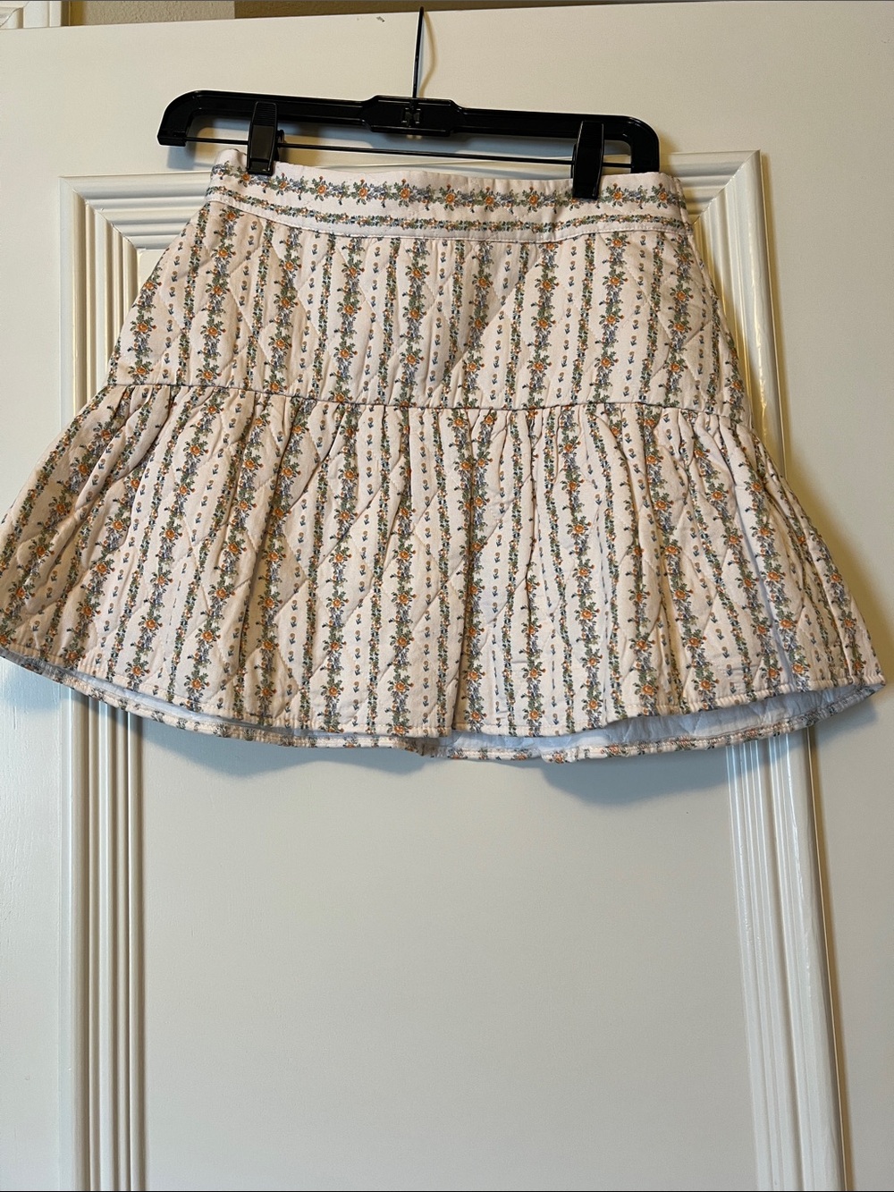 Loveshackfancy floral skirt